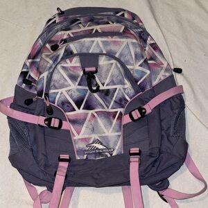 High Sierra® Loop Backpack, Dreamscape/Purple Smoke/Iced Lilac